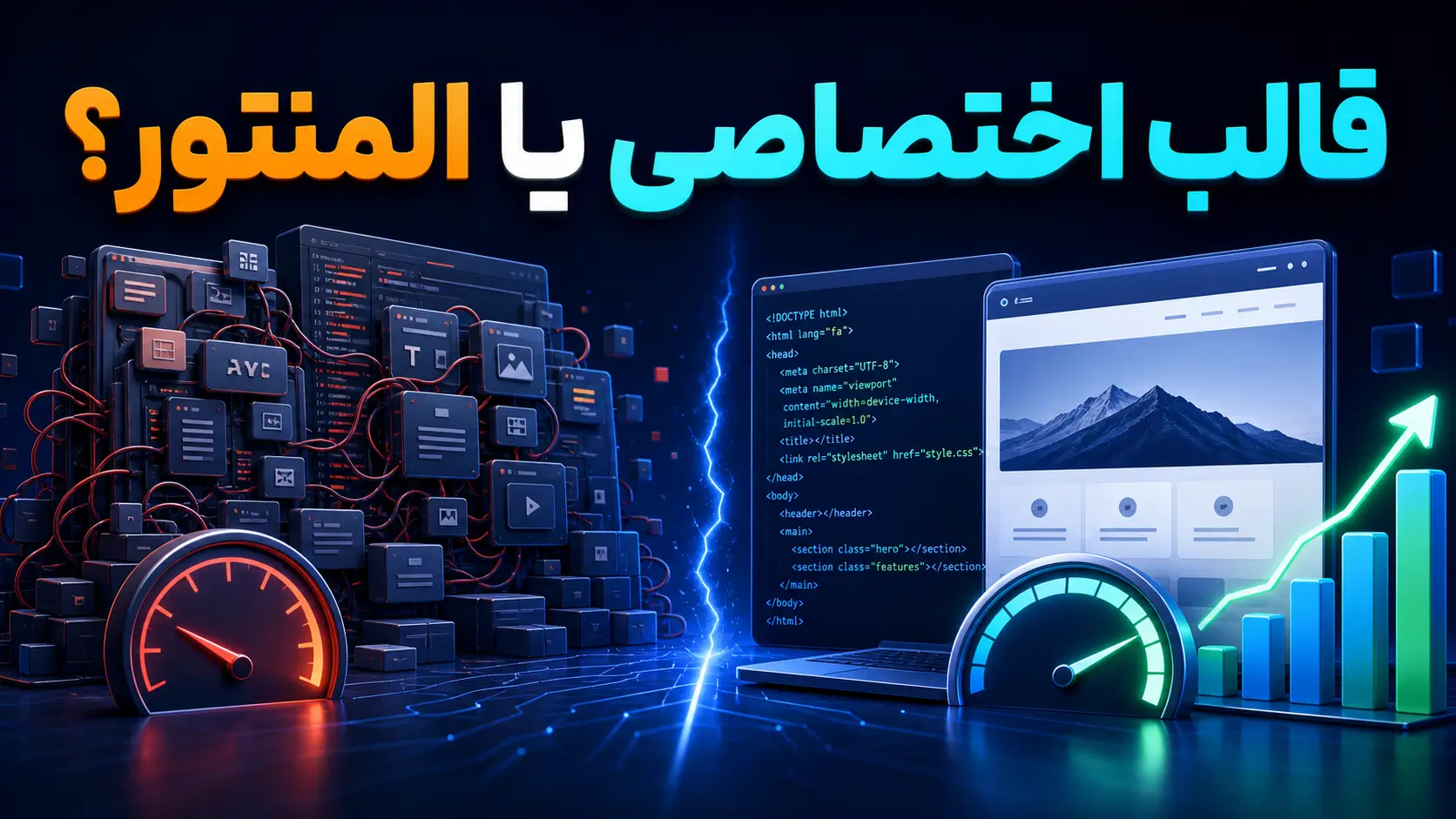 قالب اختصاصی وردپرس یا المنتور؟